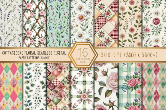 Cottagecore Floral Seamless Patterns: A Practical Guide to Vintage Garden Digital Paper