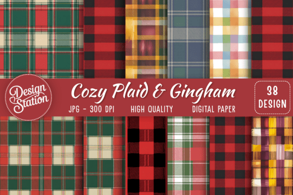 Cozy Plaid Gingham Patterns