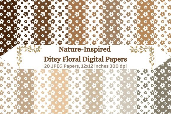 Nature-Inspired Ditsy Floral Patterns