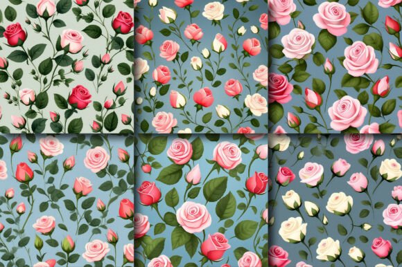 The Art of Subtle Beauty: Leveraging Cute Rose Buds Patterns for Modern Creative Ventures